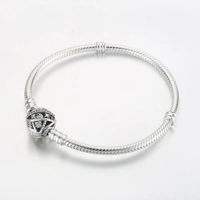 (bilde for) Pandora Disney Tingeling Klemme Moments Slangekjedearmbånd - 592548C01 - Vis 4