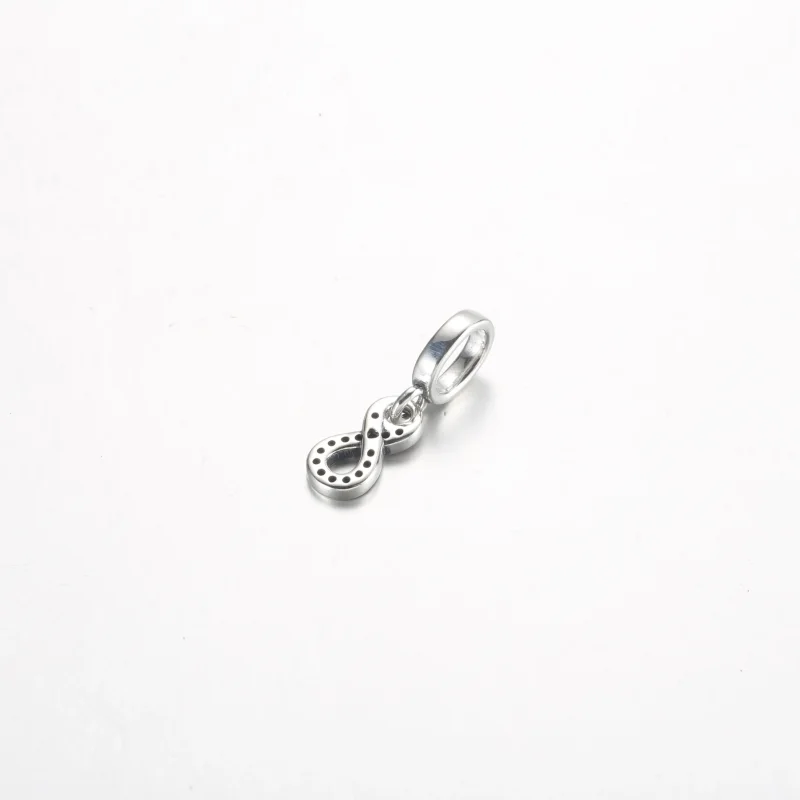 (bilde for) Pandora Funklende Evighetssymbol Hengende Charm - 792766C01 - Vis 3