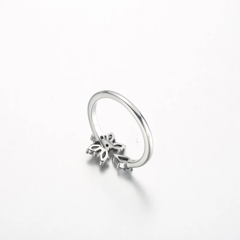 (bilde for) Pandora Funklende Herbarium Klynge Åpen Ring - 192611C01 - Vis 5