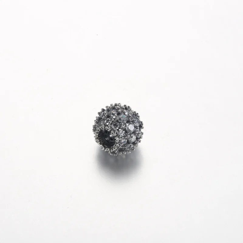 (bilde for) Pandora Funklende Pavé Rund Charm - 792630C01 - Vis 3
