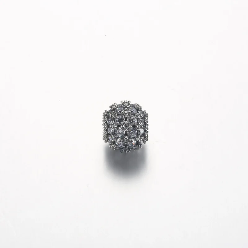 (bilde for) Pandora Funklende Pavé Rund Charm - 792630C01 - Vis 4