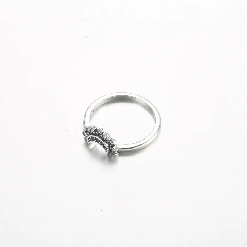 (bilde for) Pandora Himmelsk Blå Funklende Måne Charm - 192675C01 - Vis 3