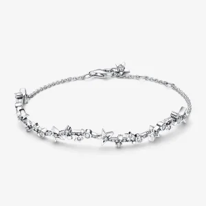 (bilde for) Pandora Milky way sterling silver bracelet with clear cubic zirconia - 592425C01