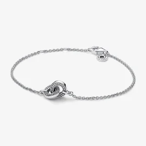 (bilde for) Pandora Signature Pavé Sammenkoblet Kjedearmbånd - 592742C01