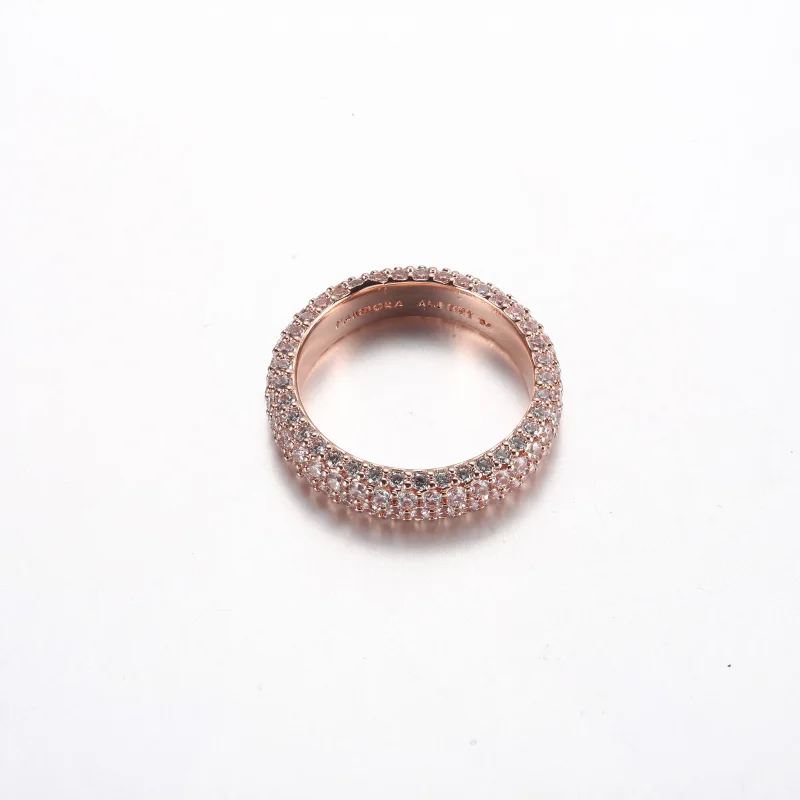 (bilde for) Pandora Timeless Pavé Dobbel Rad Ring - 182629C01 - Vis 3