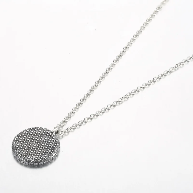 (bilde for) Pandora Timeless Pavé Rundt Anheng Halskjede - 392632C01-45 - Vis 2