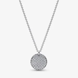 (bilde for) Pandora Timeless Pavé Rundt Anheng Halskjede - 392632C01-45