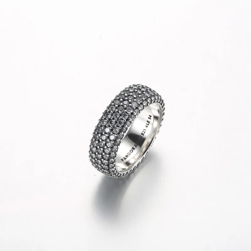 (bilde for) Pandora Timeless Pavé Trippel Rad Ring - 192634C01 - Vis 2