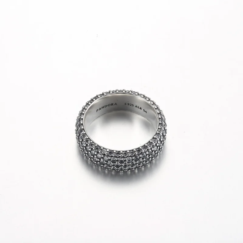 (bilde for) Pandora Timeless Pavé Trippel Rad Ring - 192634C01 - Vis 3