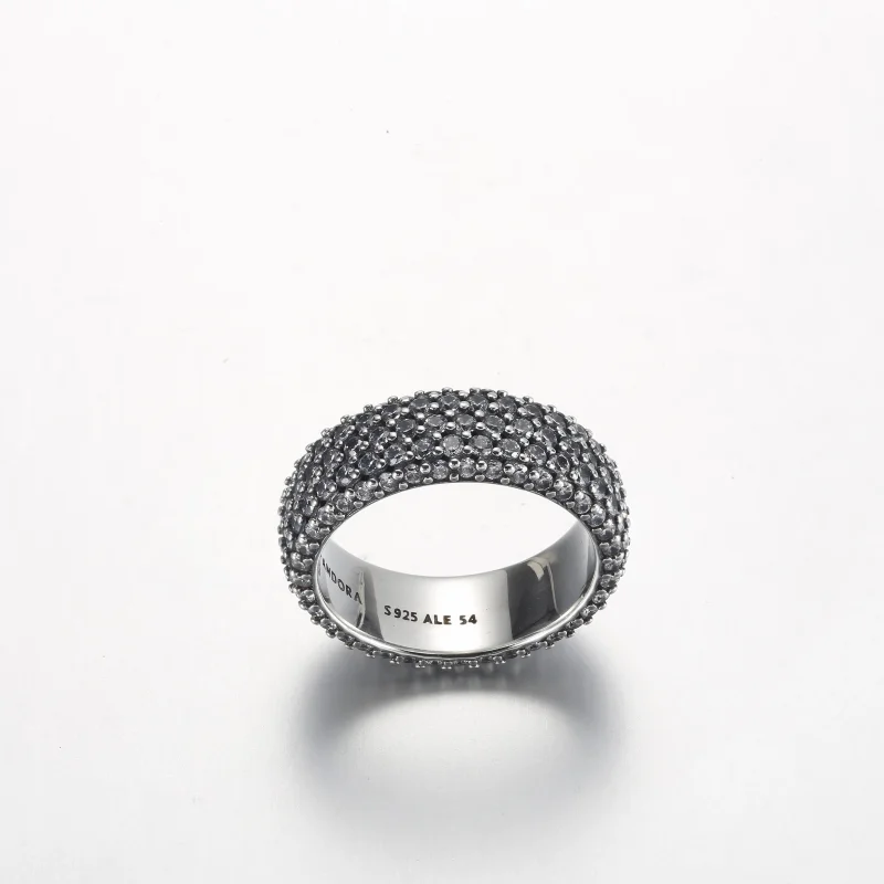 (bilde for) Pandora Timeless Pavé Trippel Rad Ring - 192634C01 - Vis 5