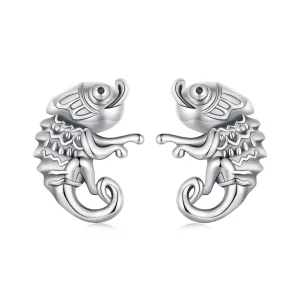 Pandora-stil kameleon øredobber - SCE1661 (bilde for) Pandora-stil kameleon øredobber - SCE1661