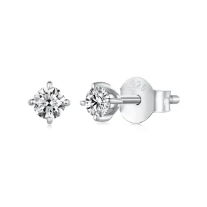 (bilde for) Pandora Style 0.1Ct Moissanite øredobber (to sertifikater) - MSE038