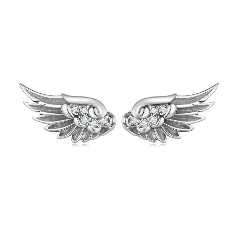 (bilde for) Pandora Style Angel Wings Studs øredobber - SCE1579 - Vis 8