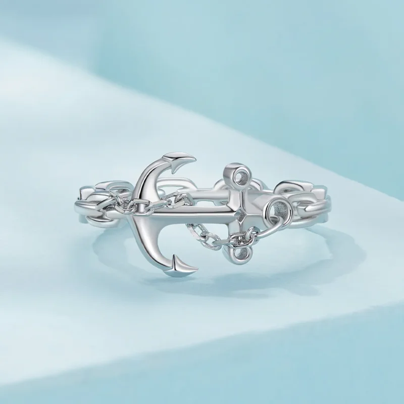 (bilde for) Pandora Style Ankerring - SCR949 - Vis 3