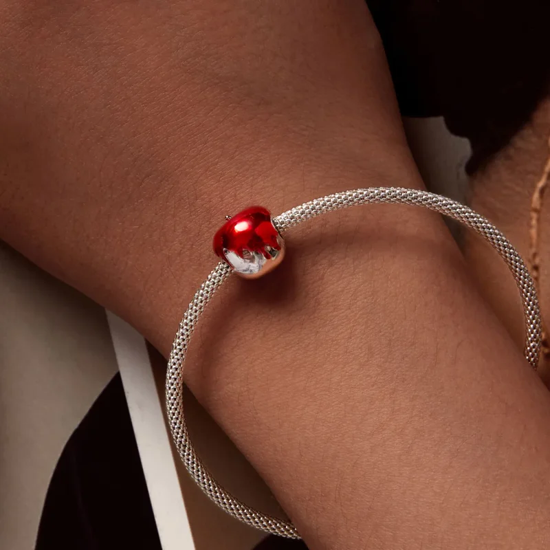 (bilde for) Pandora Style Apple Charm - SCC2644 - Vis 7
