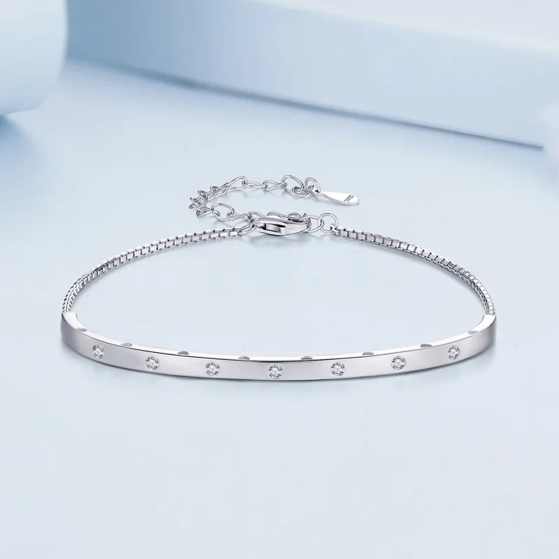 (bilde for) Pandora Style Armbånd Bangle - BSB145 - Vis 3