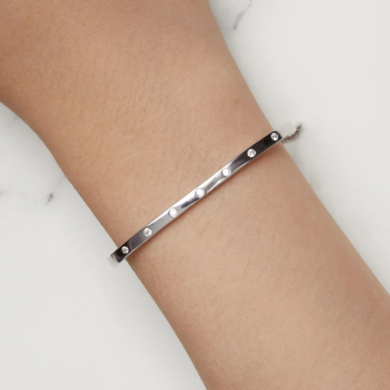 (bilde for) Pandora Style Armbånd Bangle - BSB145 - Vis 7