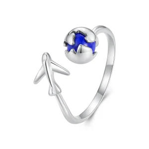 (bilde for) Pandora Style Around The World Open Ring - SCR959-E