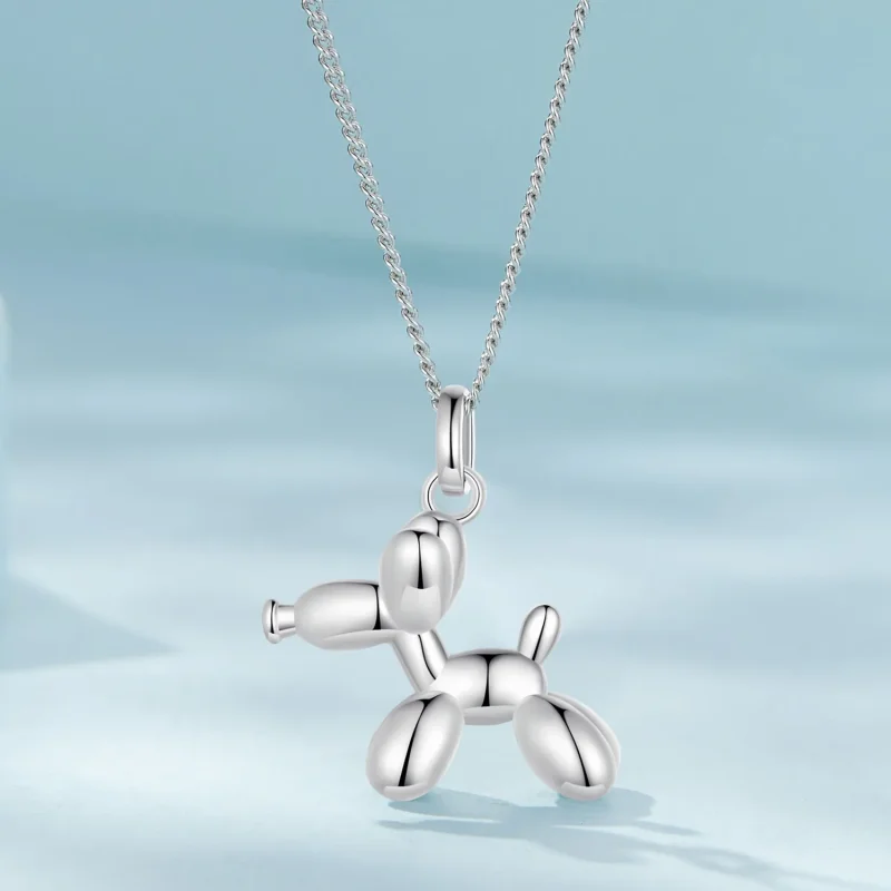 (bilde for) Pandora Style Ballong Dog Halskjede - SCN506 - Vis 3