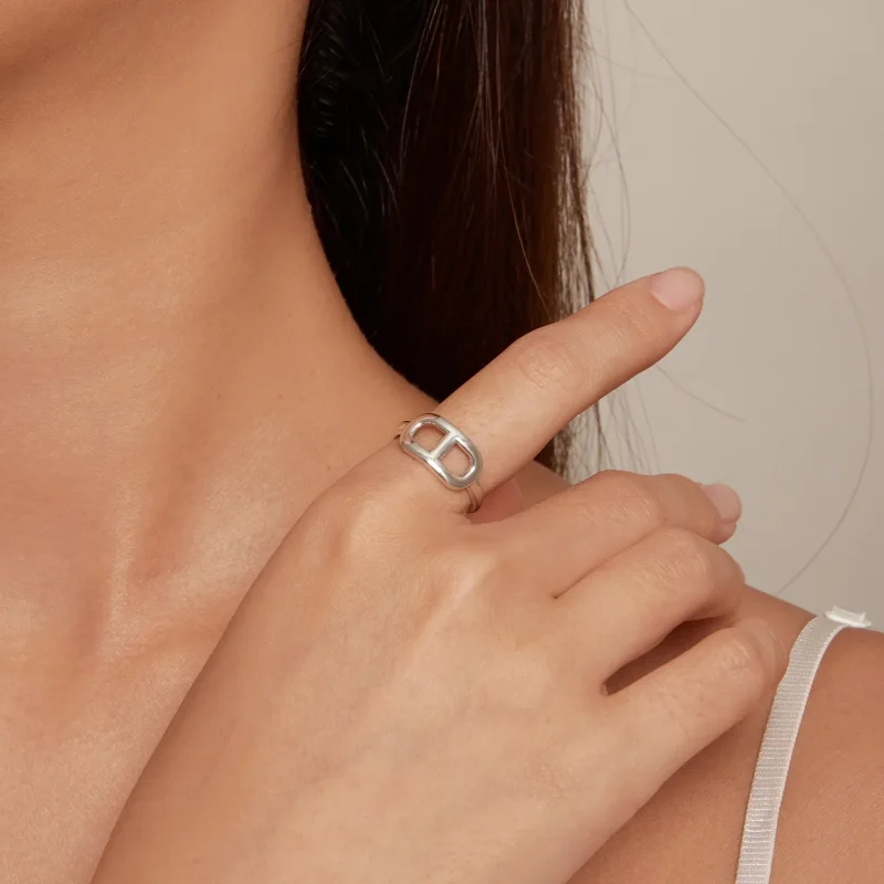 (bilde for) Pandora Style Basic Ring - SCR965-E - Vis 4