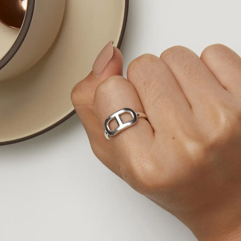 (bilde for) Pandora Style Basic Ring - SCR965-E - Vis 6