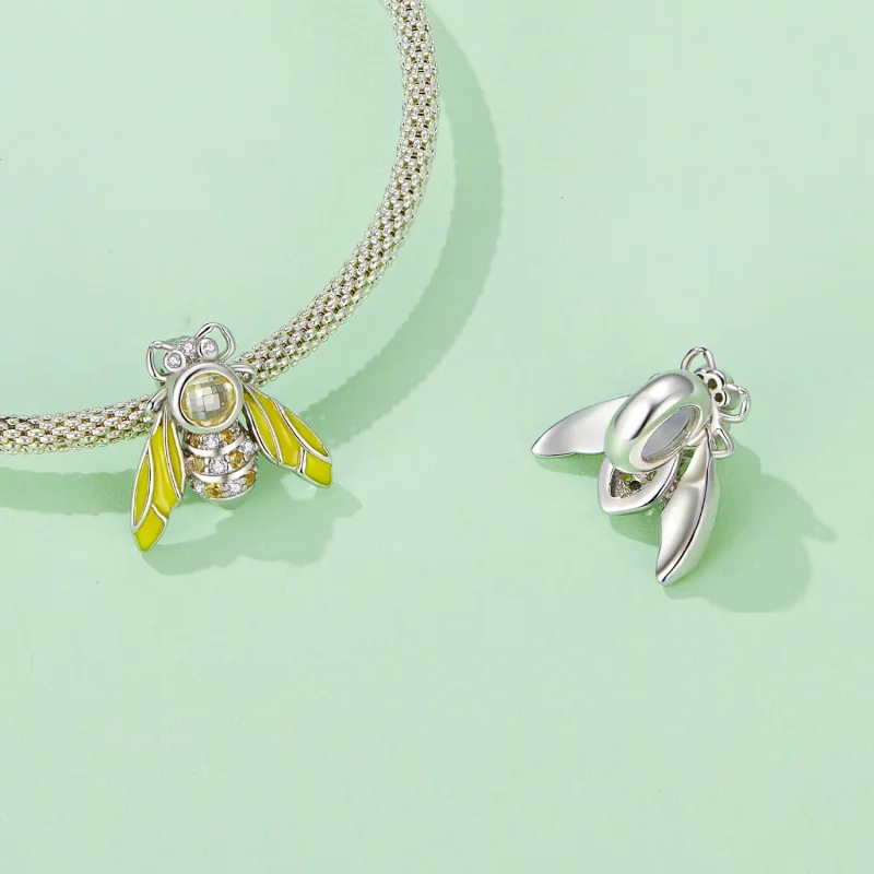 (bilde for) Pandora Style Bee Charm - SCC2599 - Vis 4