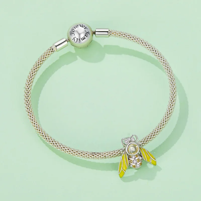 (bilde for) Pandora Style Bee Charm - SCC2599 - Vis 5