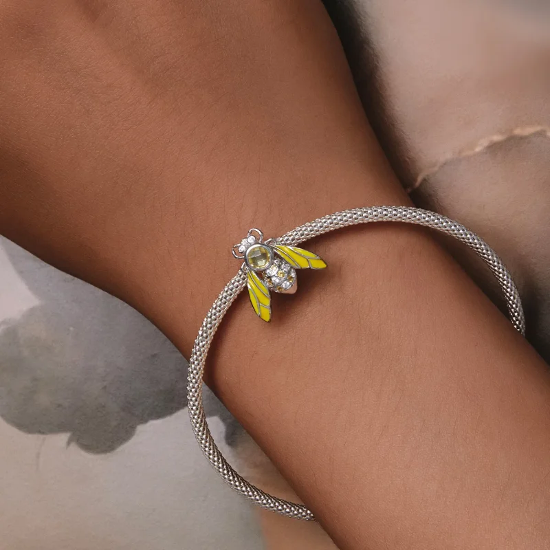(bilde for) Pandora Style Bee Charm - SCC2599 - Vis 7