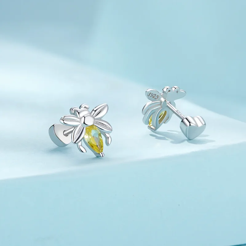 (bilde for) Pandora Style Bee Two Wear Studs øredobber - SCE1580 - Vis 2