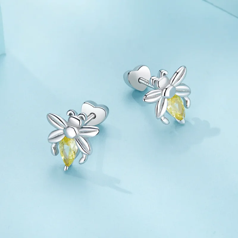 (bilde for) Pandora Style Bee Two Wear Studs øredobber - SCE1580 - Vis 4
