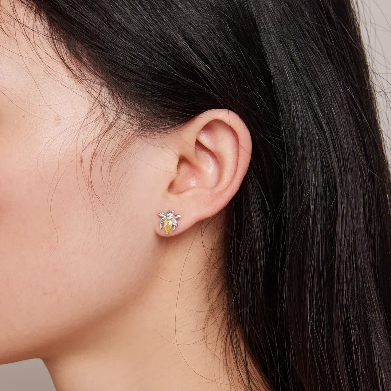 (bilde for) Pandora Style Bee Two Wear Studs øredobber - SCE1580 - Vis 5