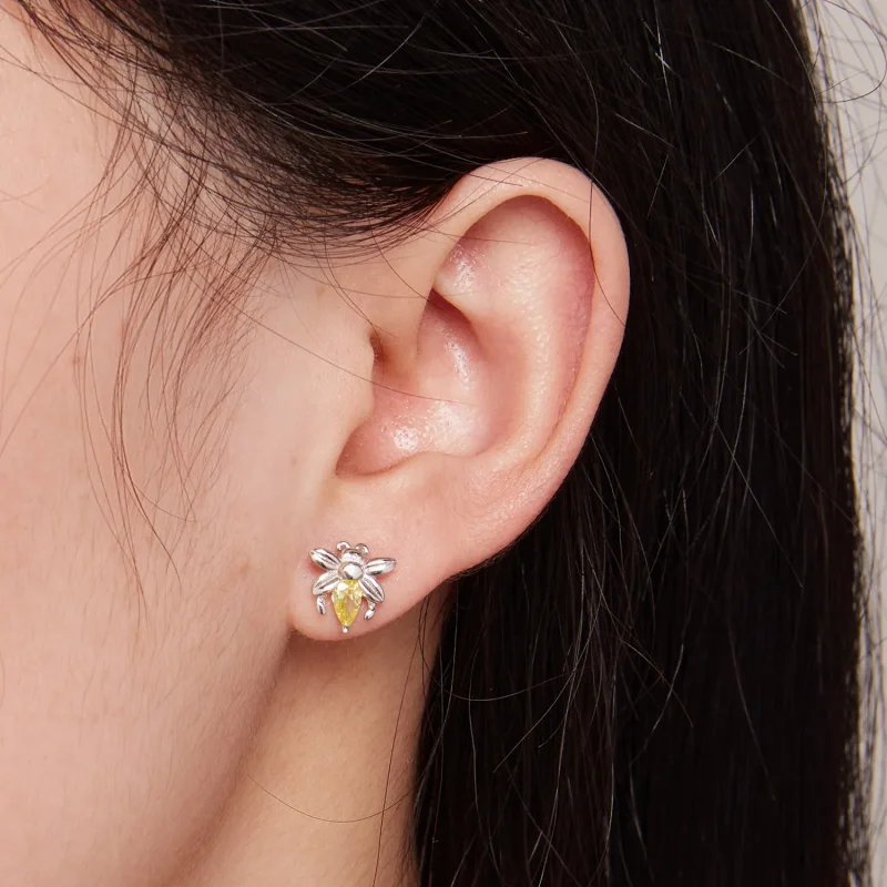 (bilde for) Pandora Style Bee Two Wear Studs øredobber - SCE1580 - Vis 7