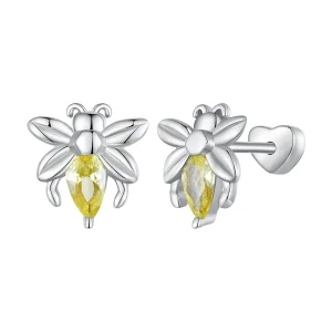 (bilde for) Pandora Style Bee Two Wear Studs øredobber - SCE1580