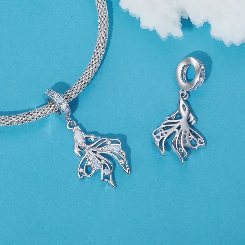 (bilde for) Pandora Style Betta Fish Dangle - BSC917 - Vis 4