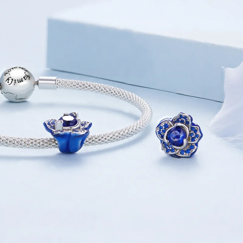(bilde for) Pandora Style Blue Enchantress Charm - BSC879 - Vis 4