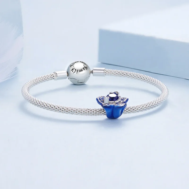 (bilde for) Pandora Style Blue Enchantress Charm - BSC879 - Vis 5
