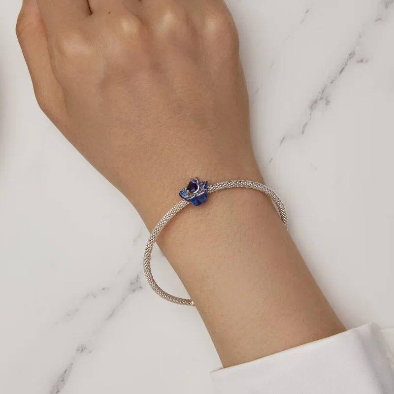 (bilde for) Pandora Style Blue Enchantress Charm - BSC879 - Vis 6