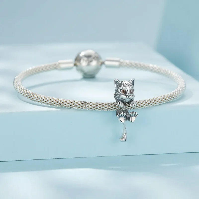 (bilde for) Pandora Style Bobcat Charm - SCC2633 - Vis 3