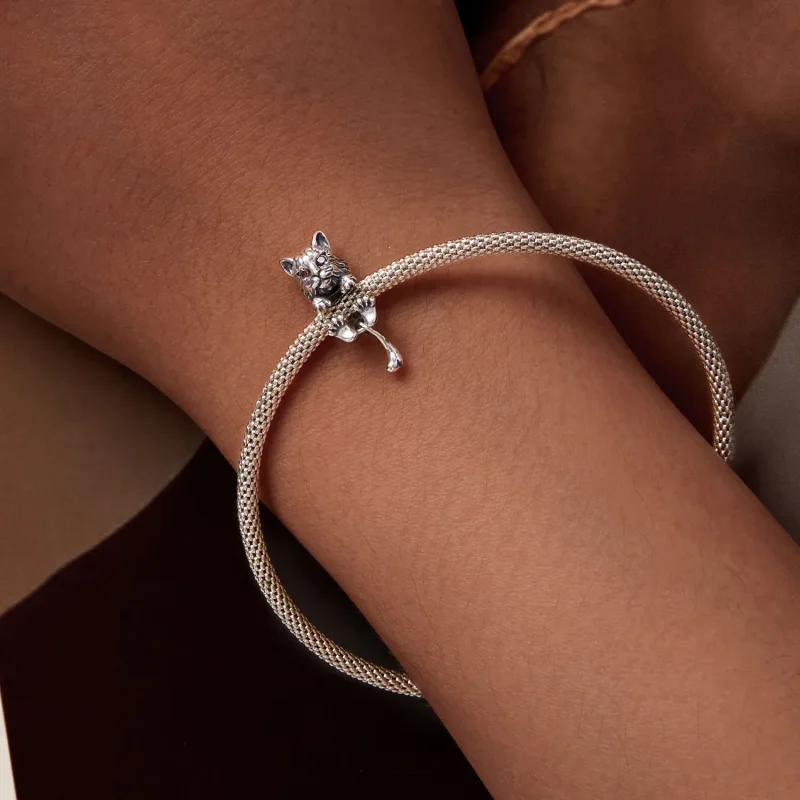 (bilde for) Pandora Style Bobcat Charm - SCC2633 - Vis 6