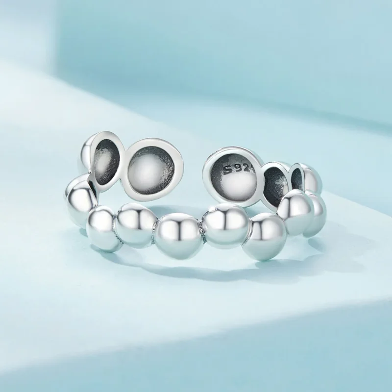 (bilde for) Pandora Style Bubble Ring - SCR962-E - Vis 3