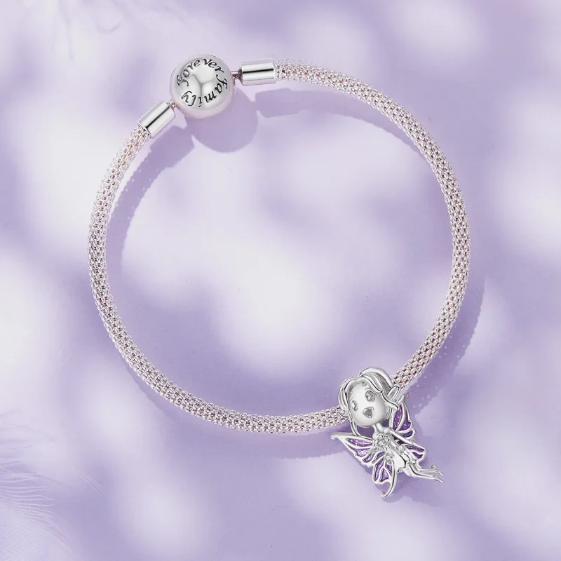 (bilde for) Pandora Style Butterfly Alf Charm - SCC2544 - Vis 3