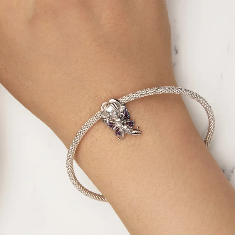 (bilde for) Pandora Style Butterfly Alf Charm - SCC2544 - Vis 5