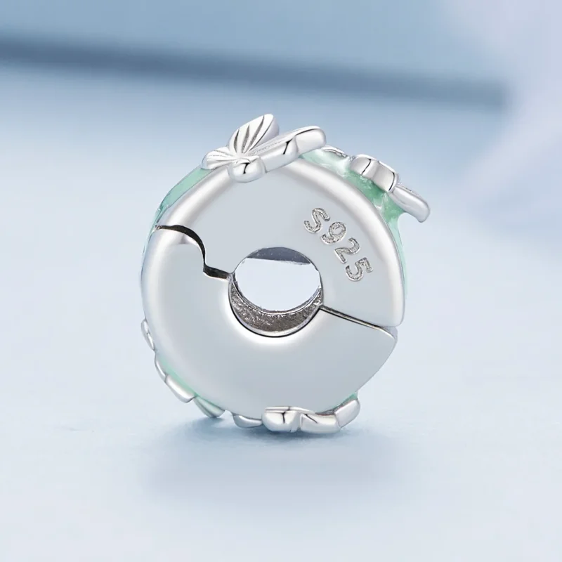 (bilde for) Pandora Style Butterfly Clip - BSC840 - Vis 3