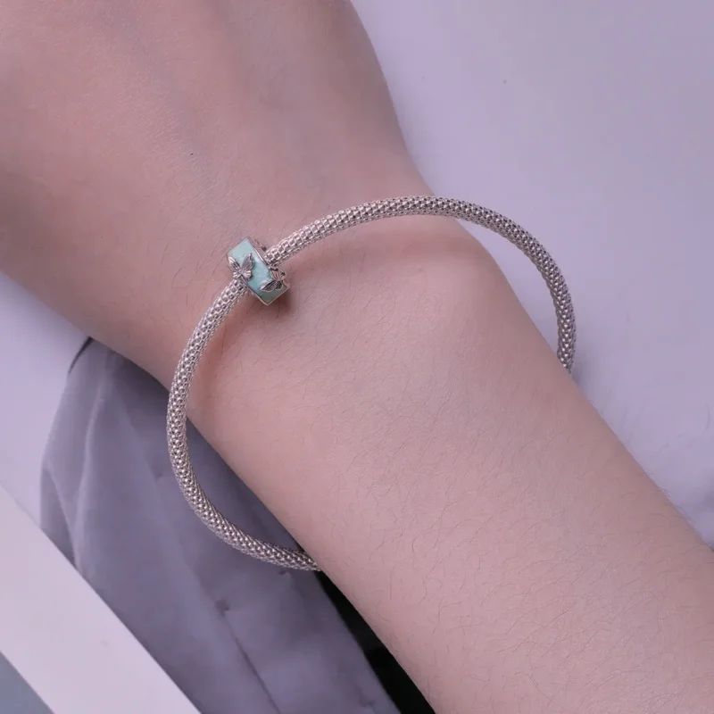 (bilde for) Pandora Style Butterfly Clip - BSC840 - Vis 6