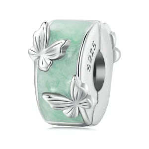 (bilde for) Pandora Style Butterfly Clip - BSC840