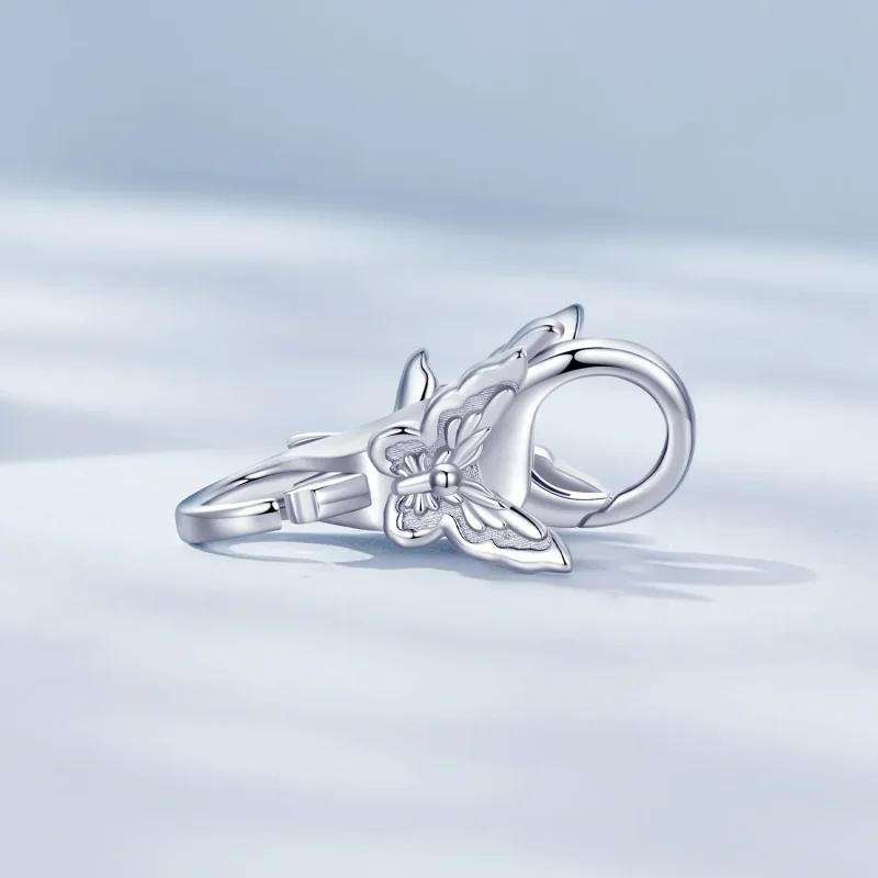 (bilde for) Pandora Style Butterfly dobbel Hummerlås - BSP022 - Vis 2