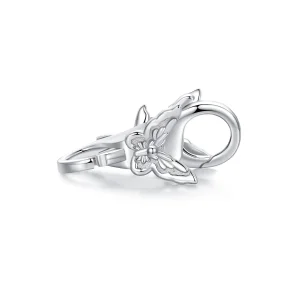 (bilde for) Pandora Style Butterfly dobbel Hummerlås - BSP022