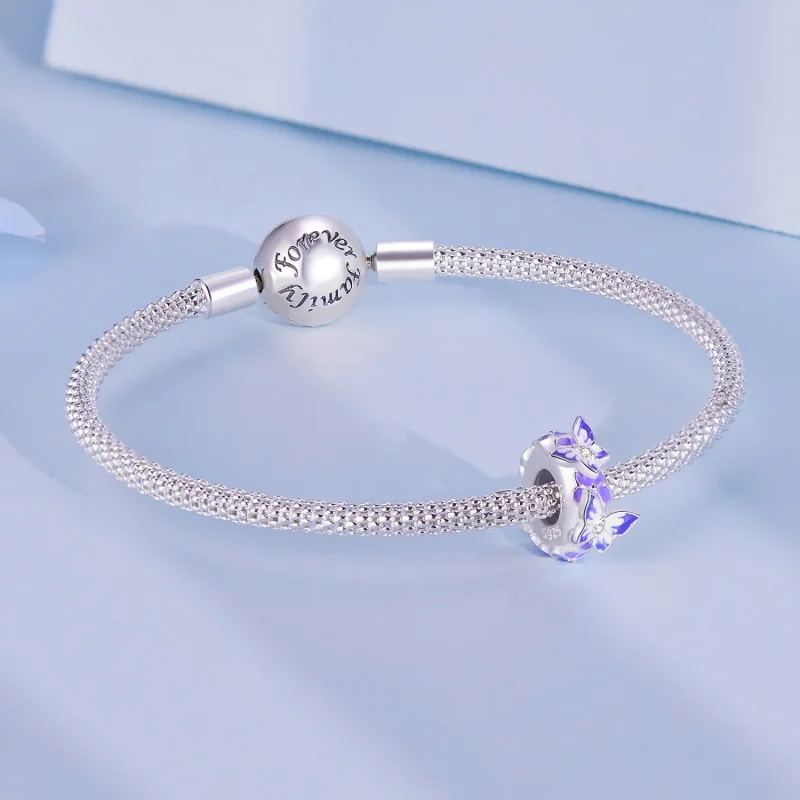 (bilde for) Pandora Style Butterfly Spacer - SCC2462 - Vis 5