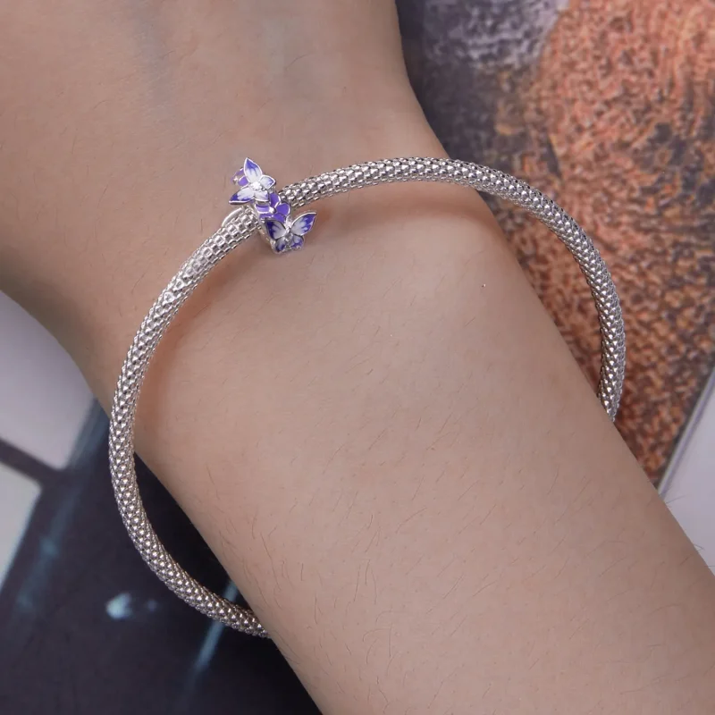 (bilde for) Pandora Style Butterfly Spacer - SCC2462 - Vis 6