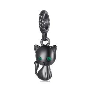 (bilde for) Pandora Style Cat Dangle - SCX122-D